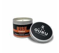 The Pet Guru - Pet Friendly Scented Candle - Rise Energising Bergamot Rosemary Patchouli Essential Oils - 190gm - Over 30 Hours burntime - Organic Vegan Soy Wax