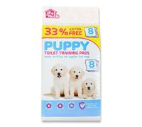 The Pet Hut Puppy Toilet Training Pads 8 Pack