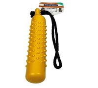 The Pet Store The Gorilla Tuff Floating Training Dummy for Throwing and Retrieval Games on land and in Water, Healthy Exercise for your Dog, Emperor Yellow