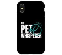 The Pet Whisperer Stethoscope Paw Veterinary Medicine Case for iPhone X/XS