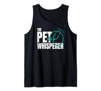 The Pet Whisperer Stethoscope Paw Veterinary Medicine Tank Top