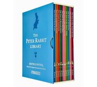 The Peter Rabbit Library Collection 10 Books Set By Beatrix Potter (The Tale of Peter Rabbit,Squirrel Nutkin,Squirrel Nutkin,Tailor of Gloucester,Benjamin Bunny,Two Bad Mice,Mrs Tiggy-Winkle & More)