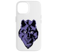 The Phantom Devil Wolf Face Retro Comic Case for iPhone 14