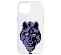 The Phantom Devil Wolf Face Retro Comic Case for iPhone 15 Plus