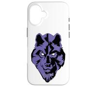 The Phantom Devil Wolf Face Retro Comic Case for iPhone 16