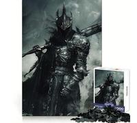 The Phantom Knight Jigsaw Puzzles 1000 Pieces for Teenagers Strong Logic Toy Home Activity Clear Edge Cherished Gift (50x75cm)
