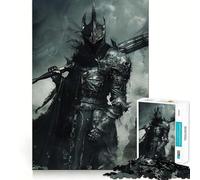 The Phantom Knight Jigsaw Puzzles 1000 Pieces for Teenagers Strong Logic Toy Home Activity Clear Edge Cherished Gift (50x75cm)