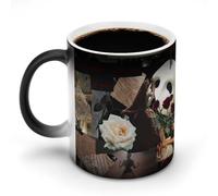 The Phantom of The Opera Funny Thermo Mug for Hot Beverages with Color Shift Design