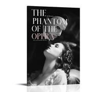 The Phantom Of The Opera Poster Canvas Oil Painting Canvas Art Poster Home Hanging Painting Bar Art Interior Wall Decoration PosterFrame-style16x24inch(40x60cm)