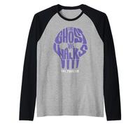 The Phantom The Ghost Who Walks Skull Retro Comic Raglan Baseball Tee