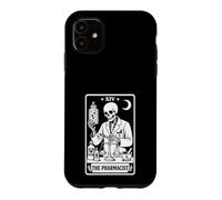 The Pharmacist Pharmacy Tech Skeleton Tarot Card Case for iPhone 11