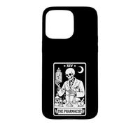 The Pharmacist Pharmacy Tech Skeleton Tarot Card Case for iPhone 15 Pro Max