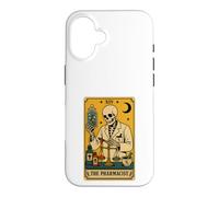 The Pharmacist Pharmacy Tech Skeleton Tarot Card Case for iPhone 16
