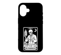 The Pharmacist Pharmacy Tech Skeleton Tarot Card Case for iPhone 16