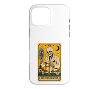 The Pharmacist Pharmacy Tech Skeleton Tarot Card Case for iPhone 16 Pro Max