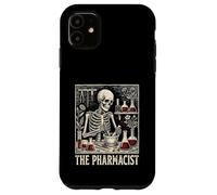 The Pharmacist Skeleton Tarot Card Dark Apothecary Art Case for iPhone 11