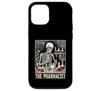 The Pharmacist Skeleton Tarot Card Dark Apothecary Art Case for iPhone 12/12 Pro