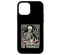 The Pharmacist Skeleton Tarot Card Dark Apothecary Art Case for iPhone 12 mini