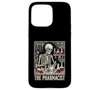 The Pharmacist Skeleton Tarot Card Dark Apothecary Art Case for iPhone 15 Pro Max