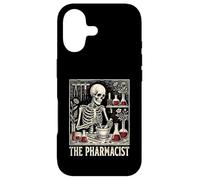 The Pharmacist Skeleton Tarot Card Dark Apothecary Art Case for iPhone 17