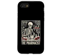 The Pharmacist Skeleton Tarot Card Dark Apothecary Art Case for iPhone SE (2020) / 7/8