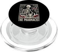 The Pharmacist Skeleton Tarot Card Dark Apothecary Art PopSockets PopGrip for MagSafe