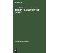 The Philosophy of Logic : 1880-1908