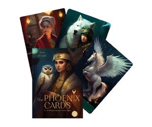 The Phoenix Cards - Oracle Divination Deck - Symbolism & Fortune Telling Set