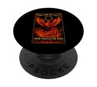 The Phoenix Reader Spiritual Tarot Card Reborn Phoenixes PopSockets Adhesive PopGrip