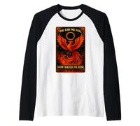 The Phoenix Reader Spiritual Tarot Card Reborn Phoenixes Raglan Baseball Tee