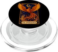 The Phoenix Reader Vintage Tarot Card Bird Phoenix Lover PopSockets PopGrip for MagSafe
