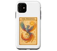 The Phoenix Reader Vintage Tarot Card Pastel Phoenix Bird Case for iPhone 11