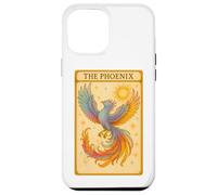 The Phoenix Reader Vintage Tarot Card Pastel Phoenix Bird Case for iPhone 12 Pro Max