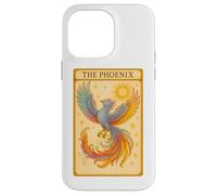 The Phoenix Reader Vintage Tarot Card Pastel Phoenix Bird Case for iPhone 14 Pro Max