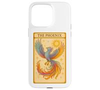 The Phoenix Reader Vintage Tarot Card Pastel Phoenix Bird Case for iPhone 15 Pro Max