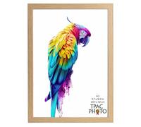 The Photo Album Co LISBON A3 (29.7x42cm) Oak Poster Frame Acrylic (Non-Glass) Front Pack of 1