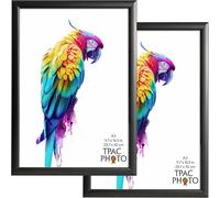 The Photo Album Co SHERWOOD A3 (30x42cm) Black Photo Frame Acrylic (Non Glass) Pack of 2