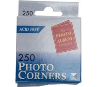 The Photo Album Company Dispenser Box with 250 Photograph Photo Corner - Clear PACK OF 2