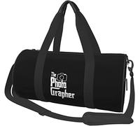 The Photographer Travel Luggage Duffel Bag Sports Rolling Foldable Duffel Bag, Black