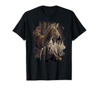 The photorealistic Zebra in its Wild T-Shirt