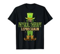 The Physical Therapy Leprechaun Matching St Patricks Day Value Graphic T-Shirt