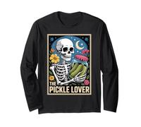 The Pickle Lover Cucumber Brine Pickling Pagan Occult Long Sleeve T-Shirt