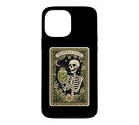 The Pickle Lover Tarot Skeleton Dill Jar Flowers Case for iPhone 13 Pro Max