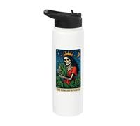 The Pickle Princess Tarot Card Stainless Steel Insulated Water Bottle