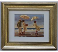 The Picnic Party by Jack Vettriano Framed Art Print Picture (33cm x 28cm)