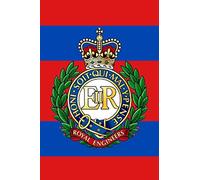 THE PICTURE SHACK ROYAL ENGINEERS CAP BADGE PRINTED ON A METAL SIGN 5 x 7 INCHES. OUTSIDE OR INSIDE USE. WILL FIT A STANDARD FRAME