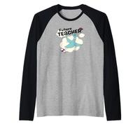 The Pigeon Future Teacher Raglan Baseball Tee