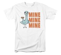 The Pigeon Hot Dogs Unisex T Shirt, White, XL