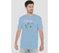 The Pigeon Sharing Means T Shirt, Light Blue Other Blue XL