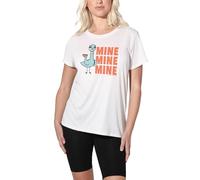 The Pigeon Women's Hot Dogs Ladies T Shirt, White, L